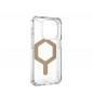 Apple iPhone 15 Pro Coque Urban Armor Gear Plyo Étui haut de gamme  MagSAFE  Or de glace