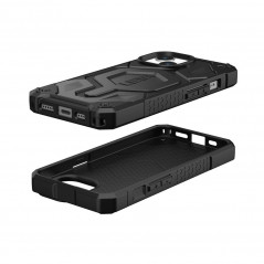 Apple iPhone 15 Coque Urban Armor Gear Monarch Pro MagSAFE  Noir kevlar