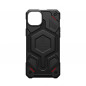 Apple iPhone 15 Plus Coque Urban Armor Gear Monarch Pro MagSAFE  Noir kevlar