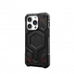 Apple iPhone 15 Pro Coque Urban Armor Gear Monarch Pro MagSAFE  Noir kevlar