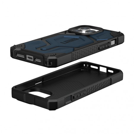 Apple iPhone 15 Pro Max Coque Urban Armor Gear Monarch Pro MagSAFE  Noir kevlar