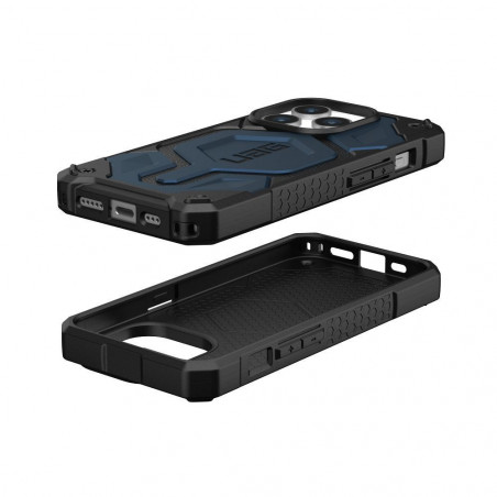 Apple iPhone 15 Pro Coque Urban Armor Gear Monarch Pro MagSAFE  Noir kevlar