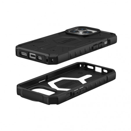 Apple iPhone 15 Pro Coque Urban Armor Gear Pathfinder Étui haut de gamme  MagSAFE  Noir