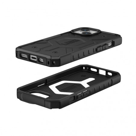 Apple iPhone 15 Coque Urban Armor Gear Pathfinder Étui haut de gamme  MagSAFE  Noir