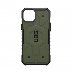 Apple iPhone 15 Plus Coque Urban Armor Gear Pathfinder Étui haut de gamme  MagSAFE  Olive