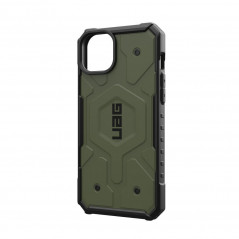 Apple iPhone 15 Plus Coque Urban Armor Gear Pathfinder Étui haut de gamme  MagSAFE  Olive