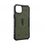 Apple iPhone 15 Plus Coque Urban Armor Gear Pathfinder Étui haut de gamme  MagSAFE  Olive