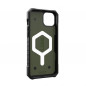Apple iPhone 15 Plus Coque Urban Armor Gear Pathfinder Étui haut de gamme  MagSAFE  Olive