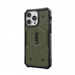 Apple iPhone 15 Pro Max Coque Urban Armor Gear Pathfinder Étui haut de gamme  MagSAFE  Olive