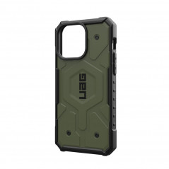 Apple iPhone 15 Pro Max Coque Urban Armor Gear Pathfinder Étui haut de gamme  MagSAFE  Olive
