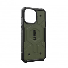 Apple iPhone 15 Pro Max Coque Urban Armor Gear Pathfinder Étui haut de gamme  MagSAFE  Olive