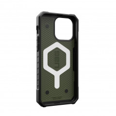 Apple iPhone 15 Pro Max Coque Urban Armor Gear Pathfinder Étui haut de gamme  MagSAFE  Olive