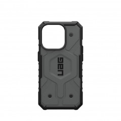 Apple iPhone 15 Pro Coque Urban Armor Gear Pathfinder Étui haut de gamme  MagSAFE  Argenté