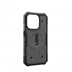 Apple iPhone 15 Pro Coque Urban Armor Gear Pathfinder Étui haut de gamme  MagSAFE  Argenté