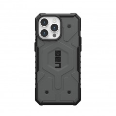 Apple iPhone 15 Pro Max Coque Urban Armor Gear Pathfinder Étui haut de gamme  MagSAFE  Argenté