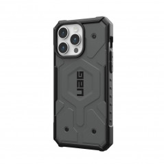 Apple iPhone 15 Pro Max Coque Urban Armor Gear Pathfinder Étui haut de gamme  MagSAFE  Argenté