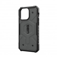 Apple iPhone 15 Pro Max Coque Urban Armor Gear Pathfinder Étui haut de gamme  MagSAFE  Argenté