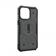 Apple iPhone 15 Pro Max Coque Urban Armor Gear Pathfinder Étui haut de gamme  MagSAFE  Argenté