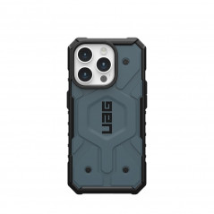 Apple iPhone 15 Pro Coque Urban Armor Gear Pathfinder Étui haut de gamme  MagSAFE  Bleu nuage