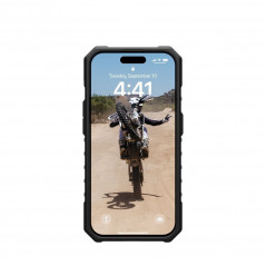 Apple iPhone 15 Pro Coque Urban Armor Gear Pathfinder Étui haut de gamme  MagSAFE  Bleu nuage