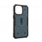 Apple iPhone 15 Pro Max Coque Urban Armor Gear Pathfinder Étui haut de gamme  MagSAFE  Bleu nuage