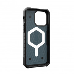 Apple iPhone 15 Pro Max Coque Urban Armor Gear Pathfinder Étui haut de gamme  MagSAFE  Bleu nuage