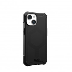 Apple iPhone 15 Coque Urban Armor Gear Essential Étui haut de gamme  MagSAFE  Noir