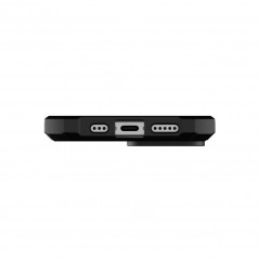Apple iPhone 15 Coque Urban Armor Gear Essential Étui haut de gamme  MagSAFE  Noir