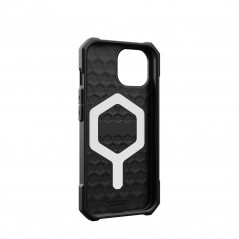 Apple iPhone 15 Coque Urban Armor Gear Essential Étui haut de gamme  MagSAFE  Noir
