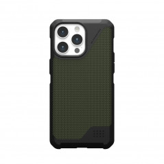 Apple iPhone 15 Pro Max Coque Urban Armor Gear Metropolis LT Étui haut de gamme  Olive kevlar