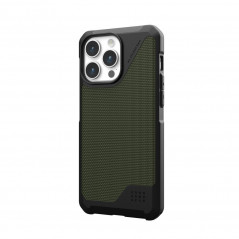 Apple iPhone 15 Pro Max Coque Urban Armor Gear Metropolis LT Étui haut de gamme  Olive kevlar