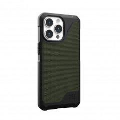 Apple iPhone 15 Pro Max Coque Urban Armor Gear Metropolis LT Étui haut de gamme  Olive kevlar