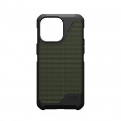 Apple iPhone 15 Pro Max Coque Urban Armor Gear Metropolis LT Étui haut de gamme  Olive kevlar