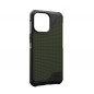 Apple iPhone 15 Pro Max Coque Urban Armor Gear Metropolis LT Étui haut de gamme  Olive kevlar
