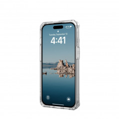 Apple iPhone 15 Coque Urban Armor Gear Plyo Étui haut de gamme  MagSAFE  Blanc glacé