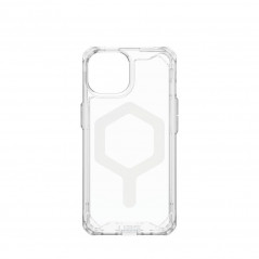 Apple iPhone 15 Coque Urban Armor Gear Plyo Étui haut de gamme  MagSAFE  Blanc glacé