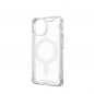 Apple iPhone 15 Coque Urban Armor Gear Plyo Étui haut de gamme  MagSAFE  Blanc glacé