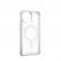 Apple iPhone 15 Coque Urban Armor Gear Plyo Étui haut de gamme  MagSAFE  Blanc glacé