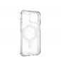 Apple iPhone 15 Coque Urban Armor Gear Plyo Étui haut de gamme  MagSAFE  Blanc glacé