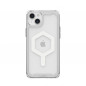 Apple iPhone 15 Plus Coque Urban Armor Gear Plyo Étui haut de gamme  MagSAFE  Blanc glacé