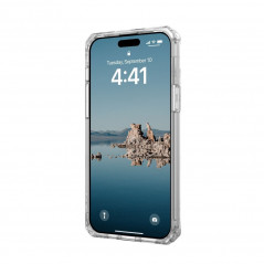 Apple iPhone 15 Plus Coque Urban Armor Gear Plyo Étui haut de gamme  MagSAFE  Blanc glacé
