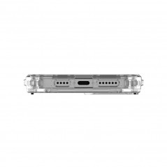 Apple iPhone 15 Plus Coque Urban Armor Gear Plyo Étui haut de gamme  MagSAFE  Blanc glacé