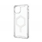 Apple iPhone 15 Plus Coque Urban Armor Gear Plyo Étui haut de gamme  MagSAFE  Blanc glacé