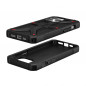 Apple iPhone 15 Pro Max Coque Urban Armor Gear Monarch Étui haut de gamme  MagSAFE  Noir kevlar