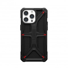 Apple iPhone 15 Pro Max Coque Urban Armor Gear Monarch Étui haut de gamme  MagSAFE  Noir kevlar