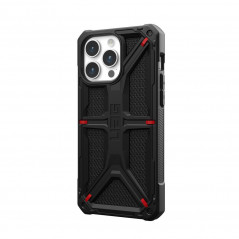 Apple iPhone 15 Pro Max Coque Urban Armor Gear Monarch Étui haut de gamme  MagSAFE  Noir kevlar