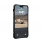 Apple iPhone 15 Pro Max Coque Urban Armor Gear Monarch Étui haut de gamme  MagSAFE  Noir kevlar