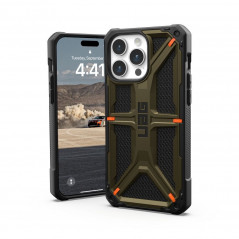 Apple iPhone 15 Pro Max Coque Urban Armor Gear Monarch Étui haut de gamme  MagSAFE  Vert