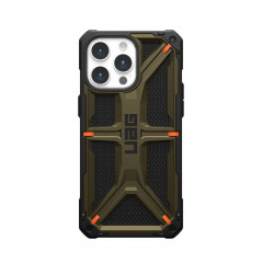 Apple iPhone 15 Pro Max Coque Urban Armor Gear Monarch Étui haut de gamme  MagSAFE  Vert