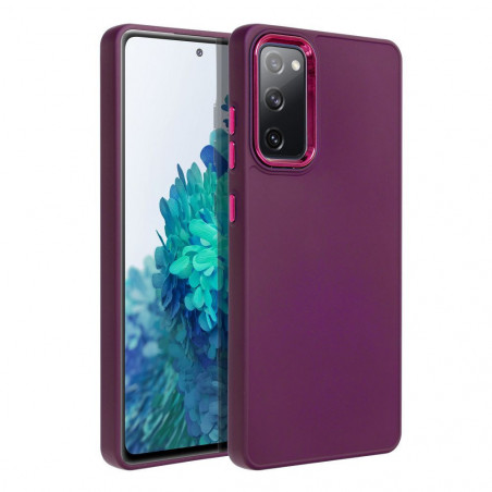 Samsung Galaxy S20 FE 5G Coque FRAME Élégant  Violet (Purple)